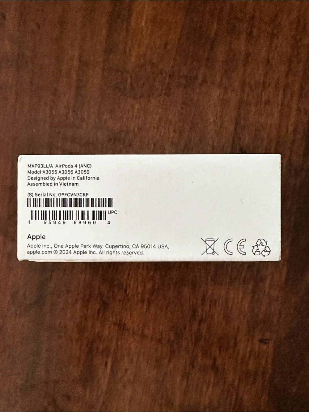 Apple AirPods 4 with Active Noise Cancellation (Brand New and Sealed Box)